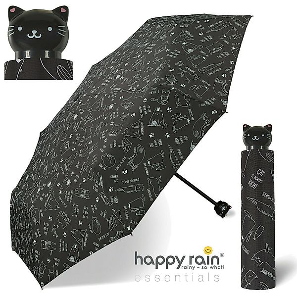 HAPPY RAIN Taschenregenschirm Super Mini Cats günstig online kaufen