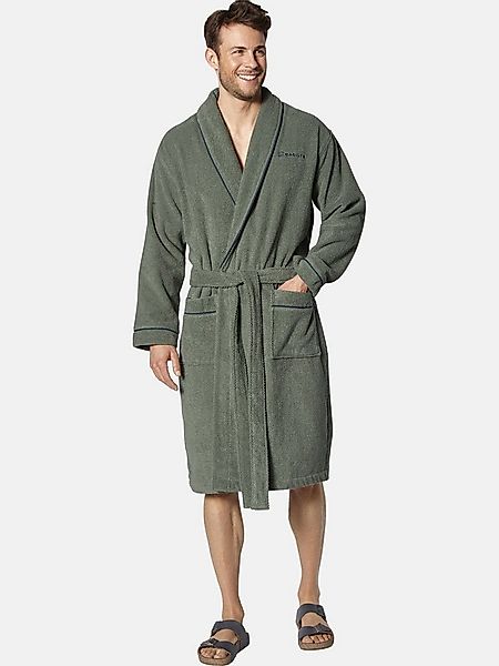 Babista Bademantel ADALTOLLI, Langform, Baumwolle, -, mit geräumigen Tasche günstig online kaufen