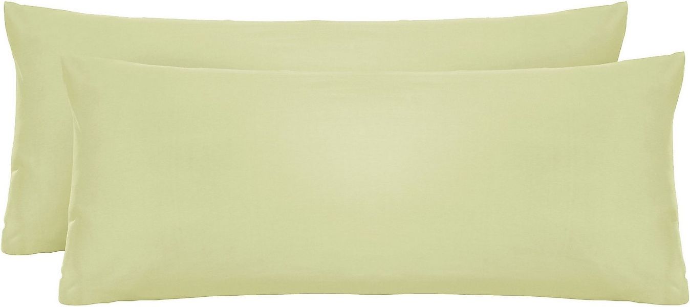 Biberna Kissenbezug Michi Feinjersey mit Reißverschluss, (2 Stück), verschi günstig online kaufen