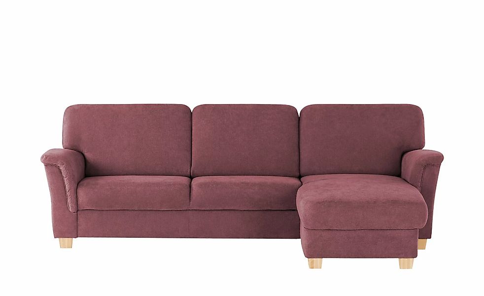 smart Ecksofa  Valencia ¦ rot ¦ Maße (cm): B: 269 H: 90 T: 173.0 Polstermöb günstig online kaufen