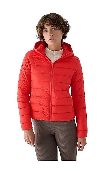4F Allwetterjacke Steppjacke F468 Down Jacket mit Kapuze (Daunenfüllung) ro günstig online kaufen