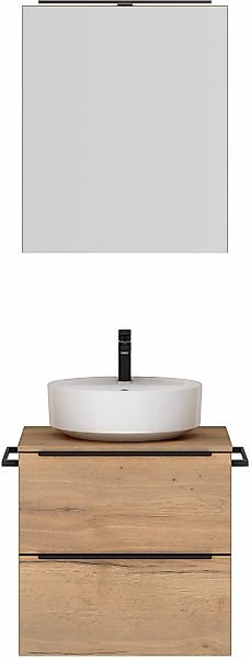 nobilia Badmöbel-Set "Alvene" vormontiert, mit Soft-Close, 2 Stk. tlg. günstig online kaufen