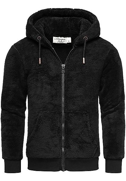 Amaci&Sons Sweatjacke BERWYN Teddyfell Jacke Herren Teddy Sweatjacke Plüsch günstig online kaufen