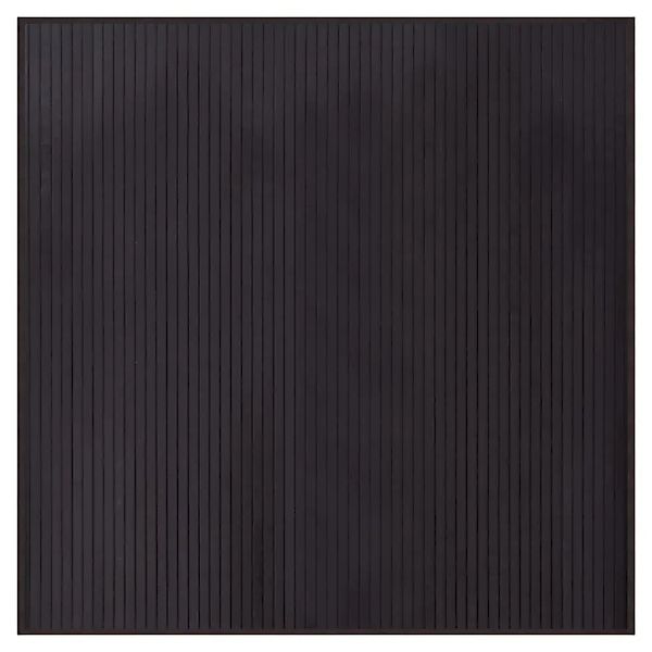vidaXL Teppich Quadratisch Dunkelbraun 100x100 cm Bambus 376941 günstig online kaufen