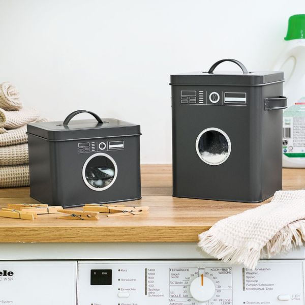 Zeller Present Aufbewahrungsbox »Landry« Waschpulver-Box, Metall günstig online kaufen