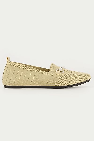 Ulla Popken Strick-Ballerinas Zierspange Wechselfußbett Ballerina günstig online kaufen