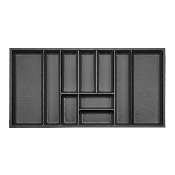 SOTECH ORGA-BOX-3 Besteckeinsätze Tiefe 473 mm Höhe 50,5 mm Anthrazit Schub günstig online kaufen