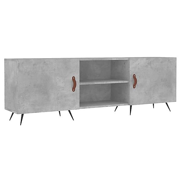 vidaXL TV-Schrank TV-Schrank Betongrau 150x30x50 cm günstig online kaufen