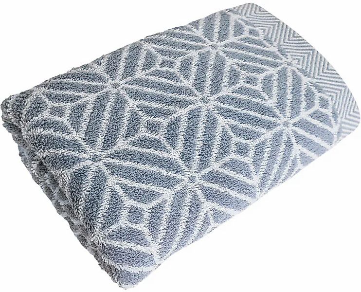 framsohn frottier Duschtuch "Design Jaquard Raute Badetuch" mehrfarbig gewe günstig online kaufen