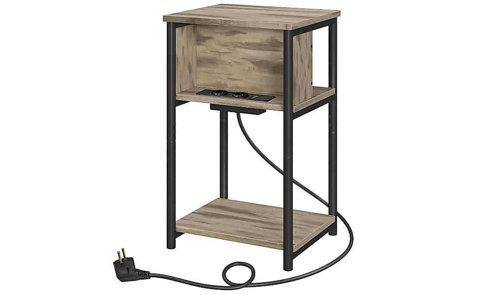 Beistelltisch   ¦ grau ¦ Maße (cm): B: 34 H: 58 Tische > Beistelltische > B günstig online kaufen