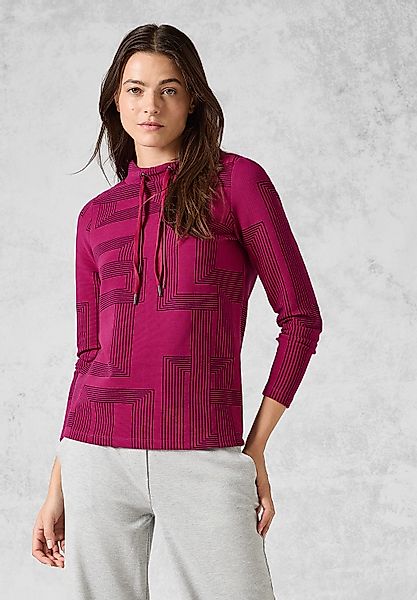 Cecil Langarmshirt mit Stehkragen günstig online kaufen