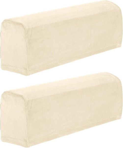 Coonoor Sofahusse Armlehnenschoner 2 Stück Elastische Sofa Armlehnenbezüge, günstig online kaufen