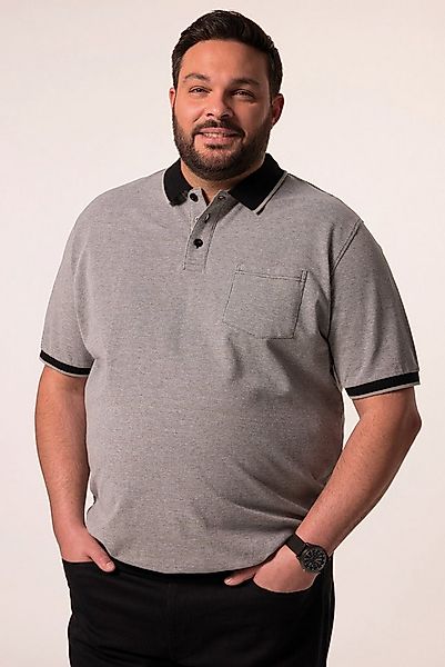 Men Plus Poloshirt Men+ Poloshirt Halbarm Bauchfit Piqué bis 8 XL günstig online kaufen