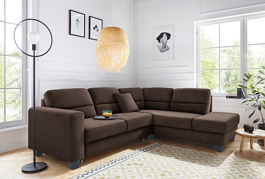TRENDMANUFAKTUR Ecksofa Chamber, zeitlos und modern, günstig online kaufen