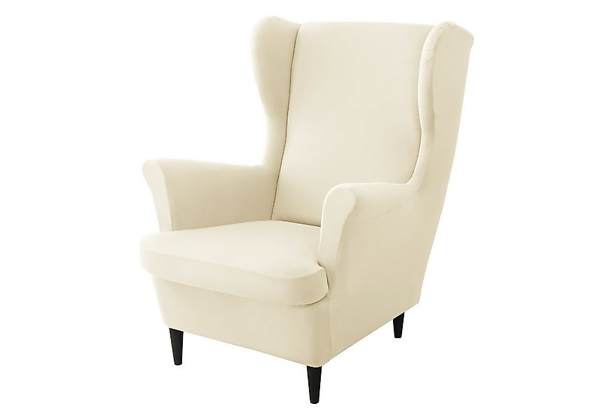 Coonoor Sesselhusse Ohrensesselbezüge, Ohrensessel-Bezug mit elastischem Ba günstig online kaufen