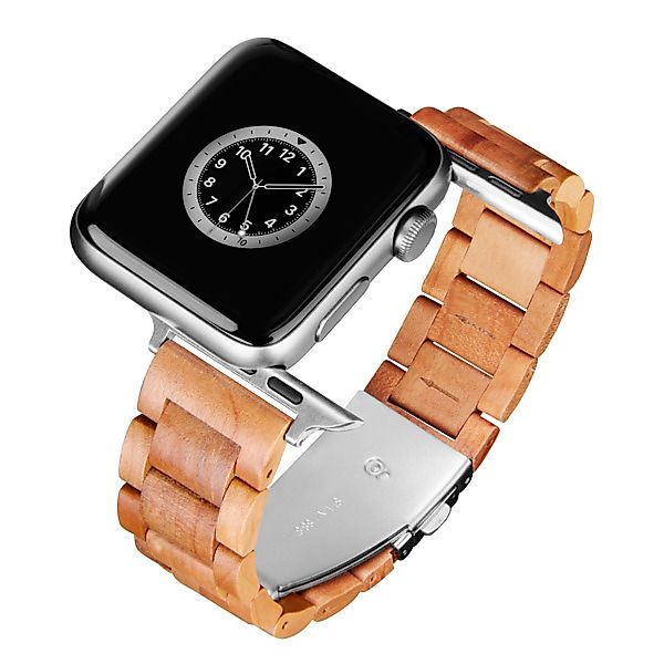 Laimer Smartwatch Uhrband Madrid - Apfelholz - Kompatibel Mit Apple Watch günstig online kaufen