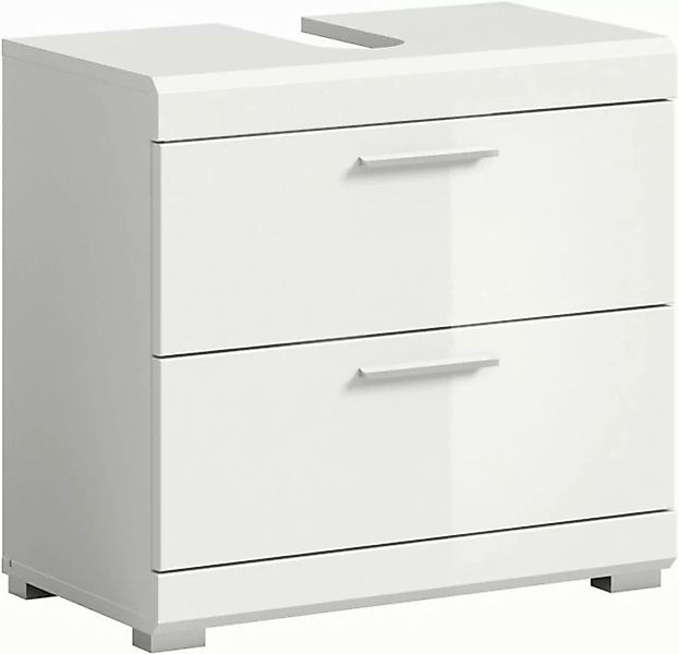 INOSIGN Waschbeckenunterschrank Siena, Breite 60cm, 2 Schubkästen, mit Siph günstig online kaufen