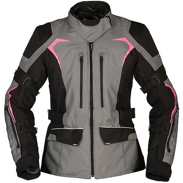 Modeka Motorradjacke Modeka Elaya Lady Textiljacke Damen grau / schwarz günstig online kaufen