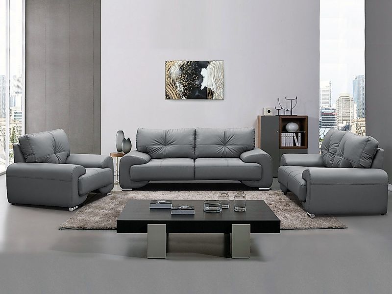 Beautysofa Big-Sofa Polstergarnitur Omega Set 3+2+1 günstig online kaufen