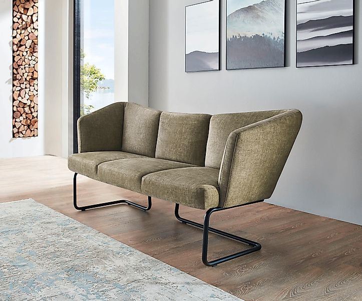 K+W Komfort & Wohnen Polsterbank »Mikkado Tube« in abgerundeter Form, Rundr günstig online kaufen