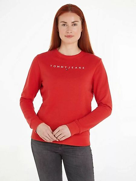 Tommy Jeans Curve Sweatshirt TJW REG LINEAR CREW EXT günstig online kaufen