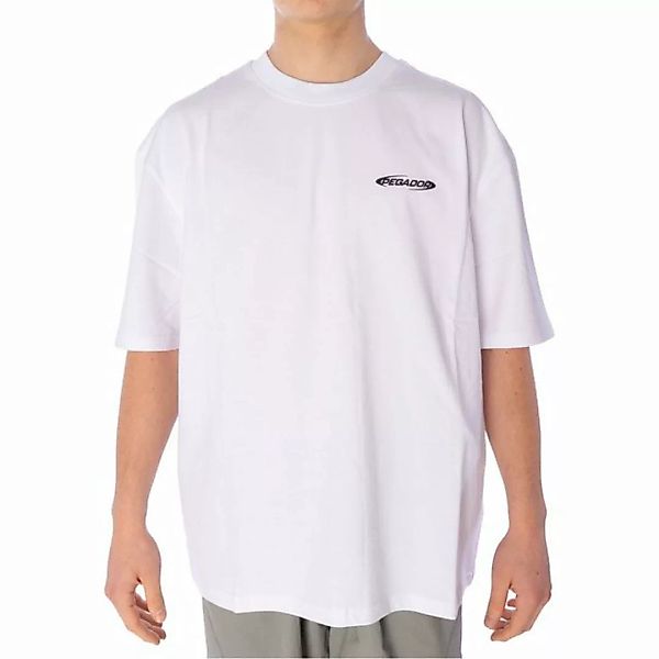 Pegador T-Shirt Pegador Crail Oversized T-Shirt Herren Shirt weiß (1-tlg) günstig online kaufen