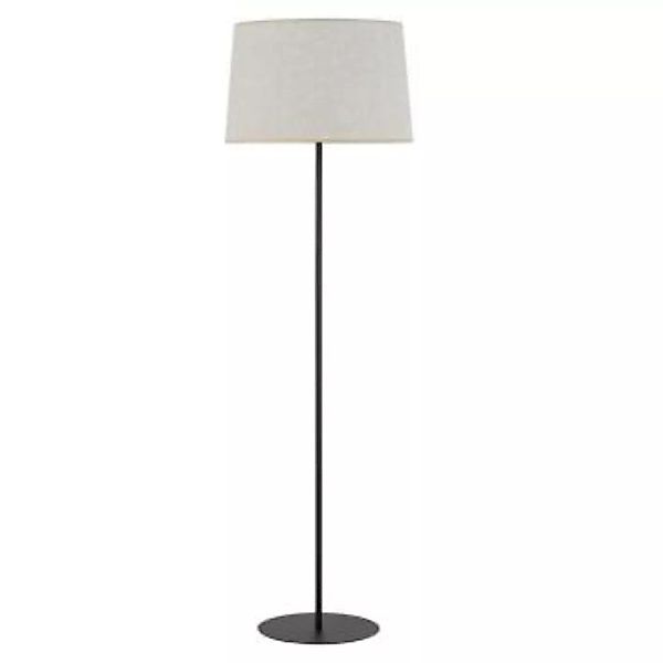 Stehlampe klein 148 cm klein Grau-Beige Schwarz E27 günstig online kaufen