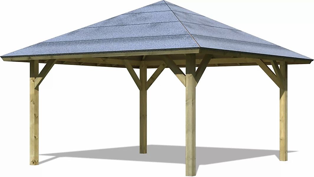 Karibu Pavillon "Holm 1", BxT: 431x431 cm günstig online kaufen