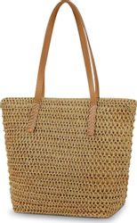 LuxusKollektion Strandtasche Strohtasche Strandtasche Damen Stroh günstig online kaufen