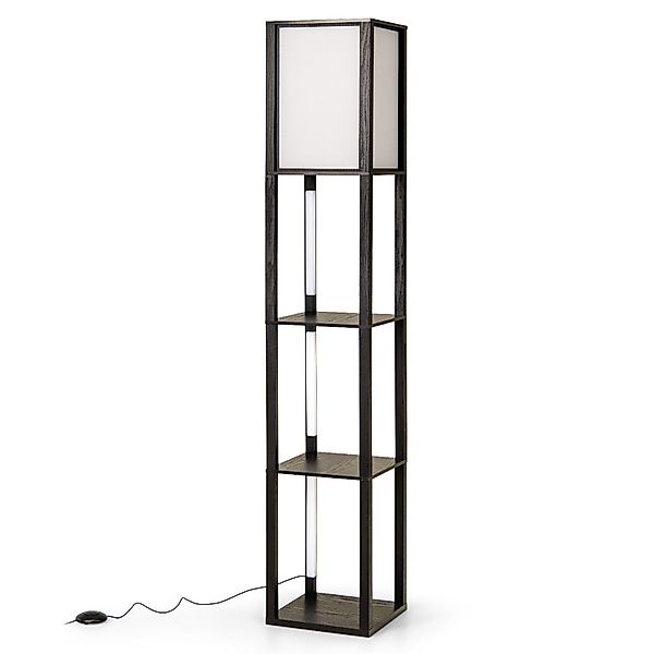 COSTWAY Stehlampe, mit 3-stufig einstellbaren LED-Streifen günstig online kaufen