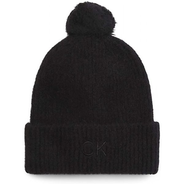 Calvin Klein Jeans  Mütze CK EMBROIDERY AIRY POMPOM BEANIE K60K612586 günstig online kaufen