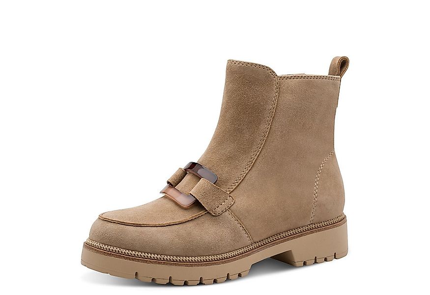 Tamaris Tamaris Damen Stiefelette 1-25435-45-400 BEIGE Stiefelette günstig online kaufen