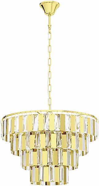 EGLO Hängeleuchte »ERSEKA Pendellampe - Stahl - E14 - 7X40W - IP20« E14 1 S günstig online kaufen