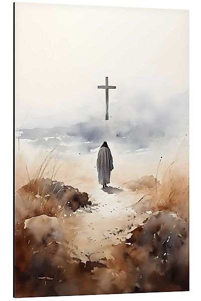 Posterlounge Wandbild Jesus und das Kreuz, günstig online kaufen