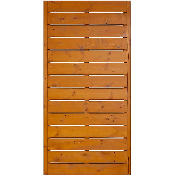 Sichtschutzzaunelement Faro Pinie,ackiert 180 cm x 90 cm günstig online kaufen