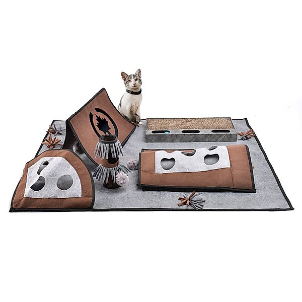 Canadian Cat Company Tier-Intelligenzspielzeug Katzenspielteppich ActivityT günstig online kaufen