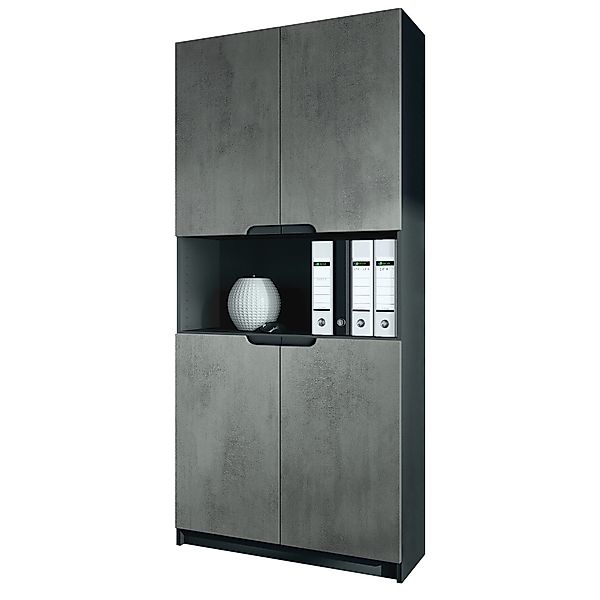 Vladon Aktenschrank Logan V2 (Aktenschrank, mit günstig online kaufen