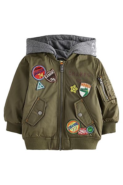 Next Bomberjacke Bomberjacke mit Kapuze aus günstig online kaufen