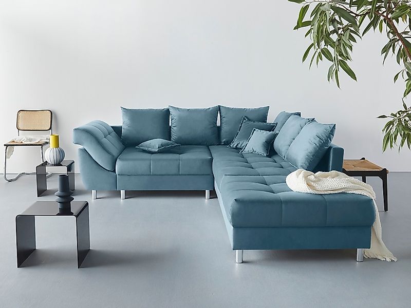 COLLECTION AB Ecksofa "(Spar-Set) Innsbruck L-Form und Hocker" Ecksofa und günstig online kaufen