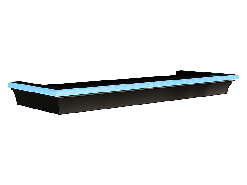 MIRJAN24 Wandregal Wrotyn, mit LED-Beleuchtung, 46x16x5 günstig online kaufen