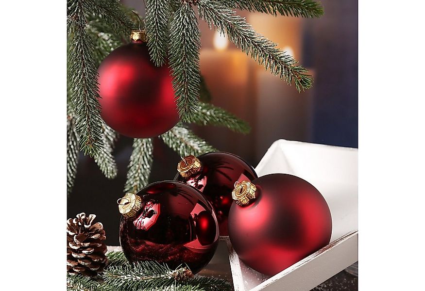 MARELIDA Weihnachtsbaumkugel Christbaumkugeln Weihnachtskugeln bruchfest 10 günstig online kaufen