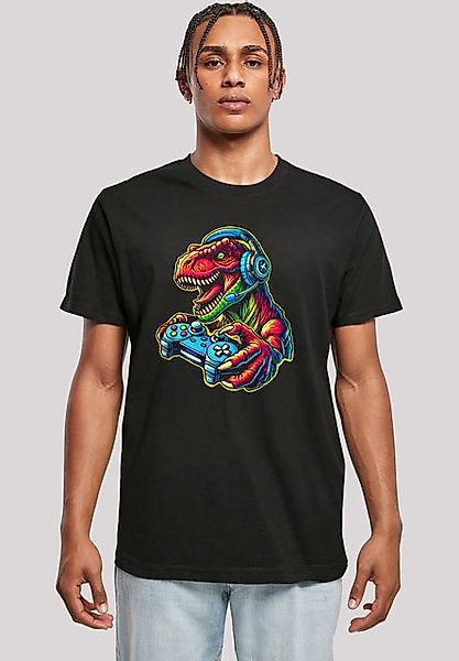 F4NT4STIC T-Shirt Dinosaurier Gamer Premium Qualität günstig online kaufen