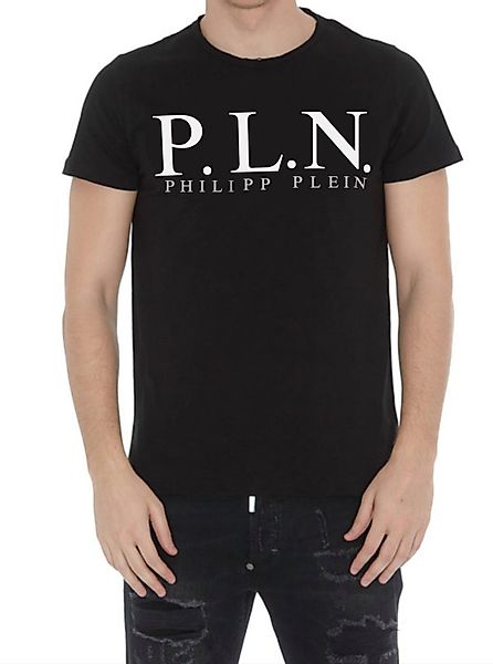 PHILIPP PLEIN T-Shirt Platinium Cut P.L.N. günstig online kaufen