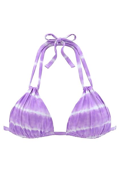 s.Oliver Triangel-Bikini-Top Enja, mit Batikdruck günstig online kaufen