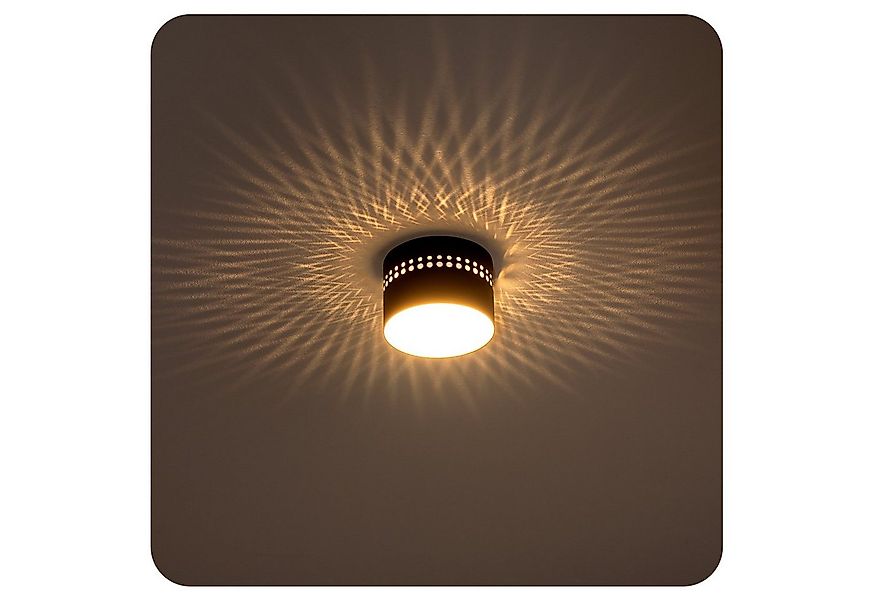 linovum LED Aufbaustrahler SUNEVA LED Aufbauspot schwarz rund indirektes Li günstig online kaufen