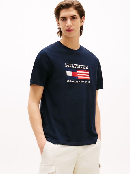 Tommy Hilfiger T-Shirt AMERICANA MONOTYPE FLAG günstig online kaufen