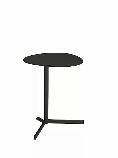 Birdy Kiesel Beistelltisch oval mokka H: 53cm günstig online kaufen