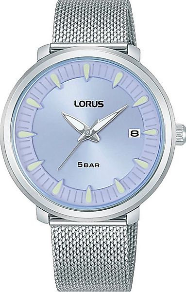 LORUS Quarzuhr RG803DX9, Armbanduhr, Damenuhr, Edelstahlarmband, analog, Ta günstig online kaufen