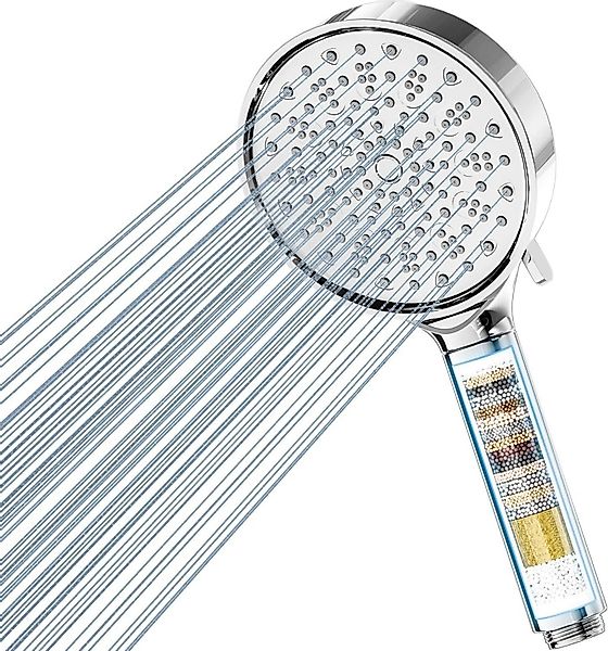LuxusKollektion Handbrause Duschkopf mit Filter 20 günstig online kaufen