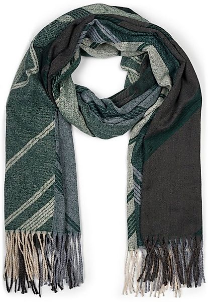 styleBREAKER Modeschal Web Schal Geometrisch, (1-St) günstig online kaufen